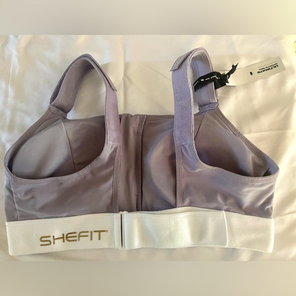 Shefit “Ultimate Sports Bra” 2Luxe Victorious/Lavender . New with Tags. - Picture 2 of 6